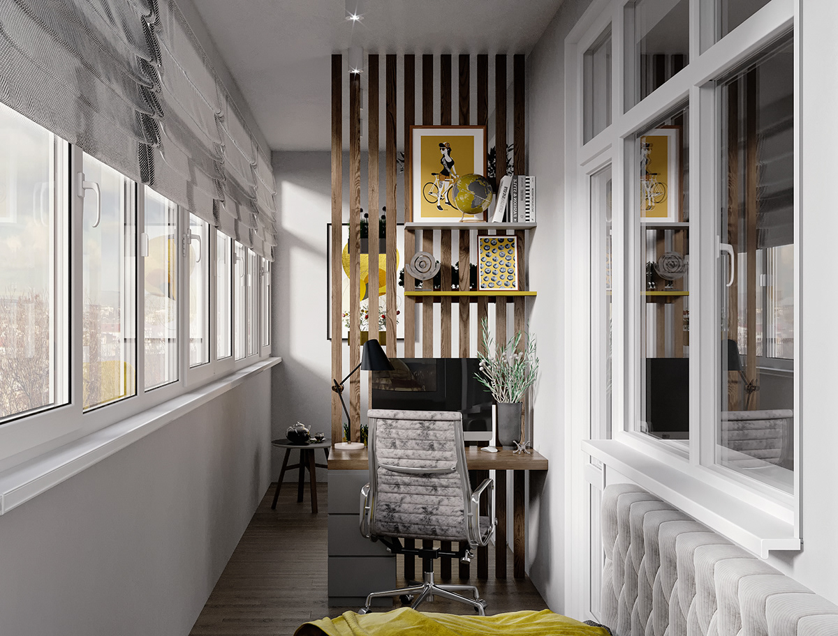 Оформление лоджий и балконов в современных квартирах: Стильный дизайн интерьера